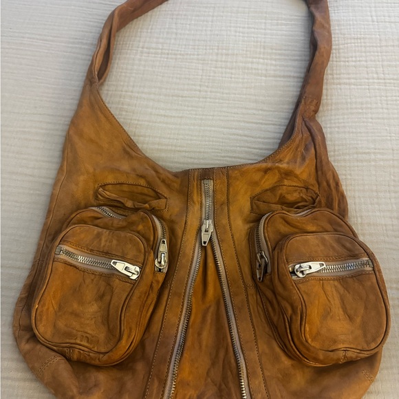 Alexander Wang Brown Leather Hobo Bag - Picture 1 of 5